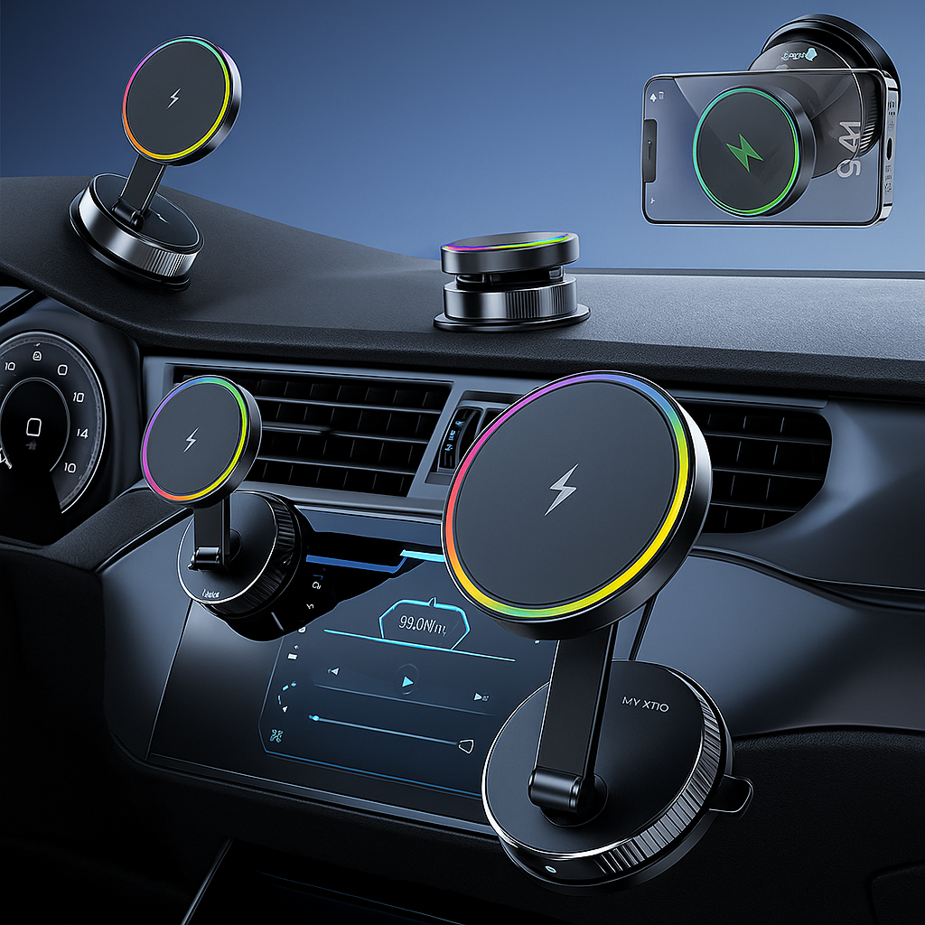 Mag360 Pro Support Téléphone Magnétique Premium